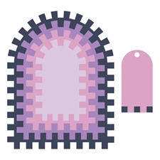 Spellbinders Dies - Color Block Accent Arches